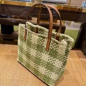25年★TORY BURCH BLAKE STRAW SMALL TOTE 165832 Tory Burch | Bags | Tory Burch Blake Straw Small Tote 65832